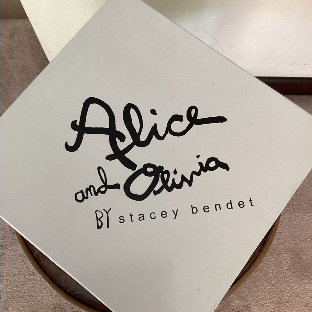 Alice and Olivia platform high heel shoes
